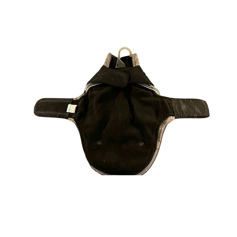 Play On 3-in-1 Pet Jacket Dog Size M Black Grey Excellent Multi-Layer Coat